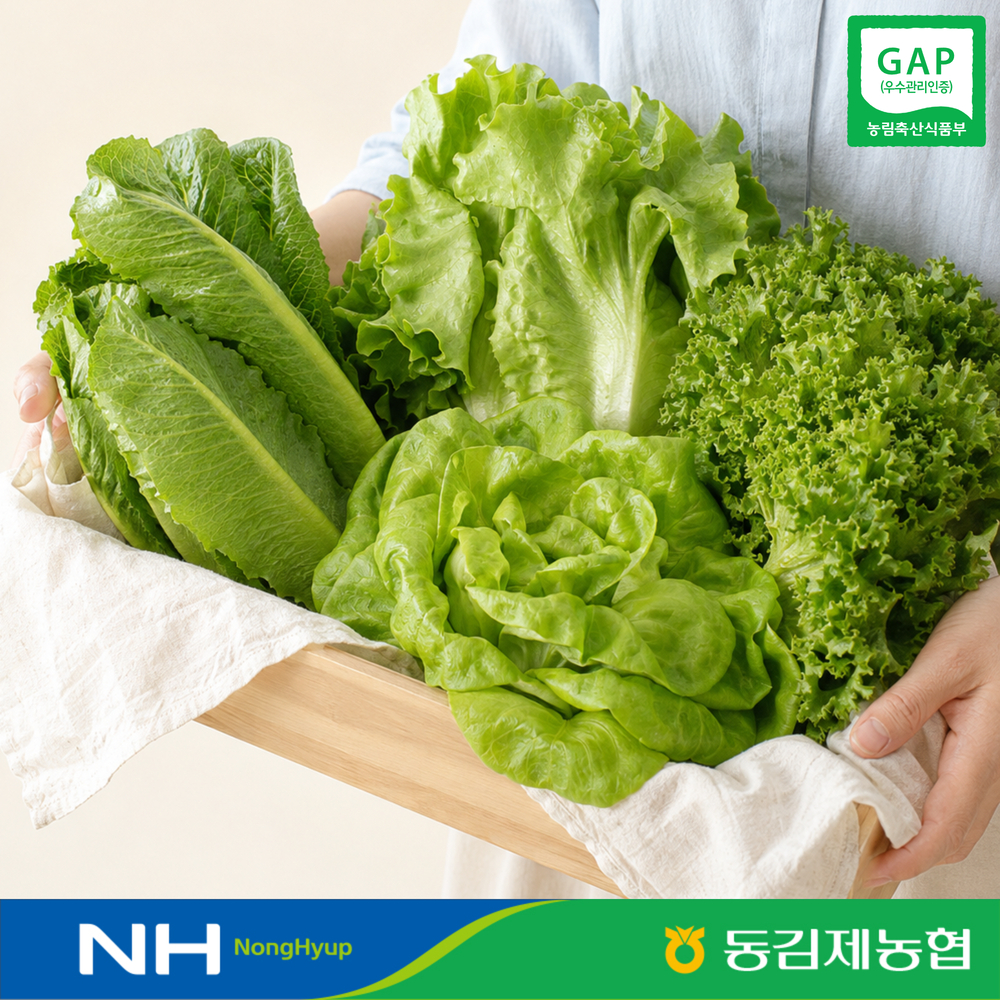 [김제시_동김제농협]유러피안 샐러드 통야채 ４종 1kg